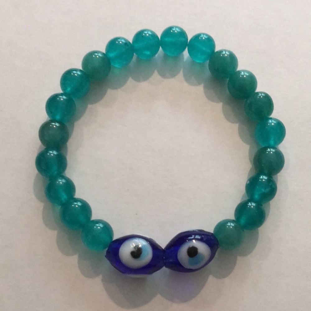 Twin Flame Protection Amazonite Gemstone Bracelet